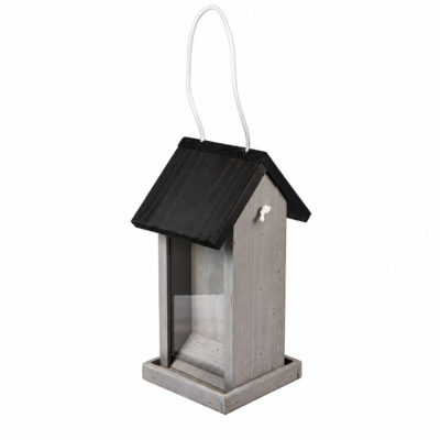 Bird feeder, gray — white 1x1